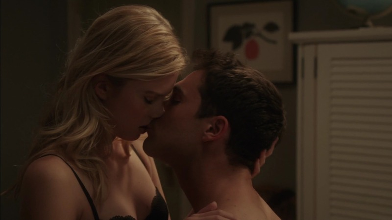 Sexiest Emma Ishta Scene in Stitchers. Sexy, Underwear, black bra, blonde. 768829