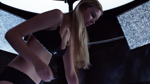 Sexiest Scenes of Kirsten Clark from Stitchers. Underwear, SFW, black bra. 816323