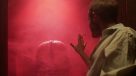 Azeen Kazemi in Wild In Blue (2014) Thong Bent Over Black Thong 769244