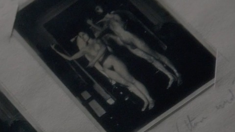 Phoebe Fox in Life in Squares (2015) Breasts Bush Black And White Breasts 771536