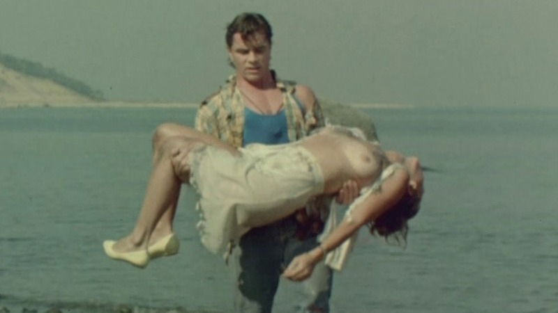 Nudes of Lydia from Troma's War. Breasts, beach, carrying woman. 771156