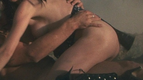 Anne Jones in Mad Max 2: The Road Warrior (1981) Breasts Butt Back Burger Black Hair 771767