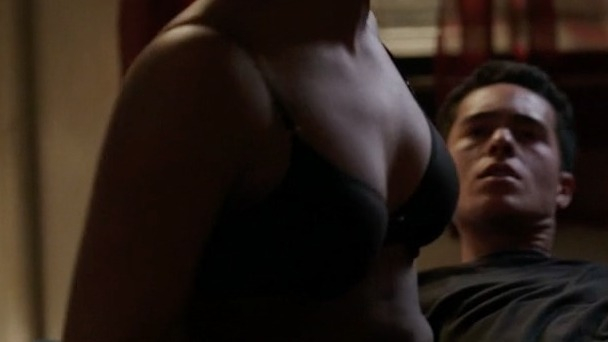 Sexiest Billie Rowan Scenes. Underwear, SFW, black bra. 772366
