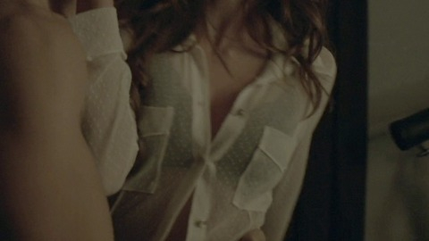 Sofía Sisniega in Club de Cuervos (2015-2019) Sexy Underwear Black Bra Brunette 772467