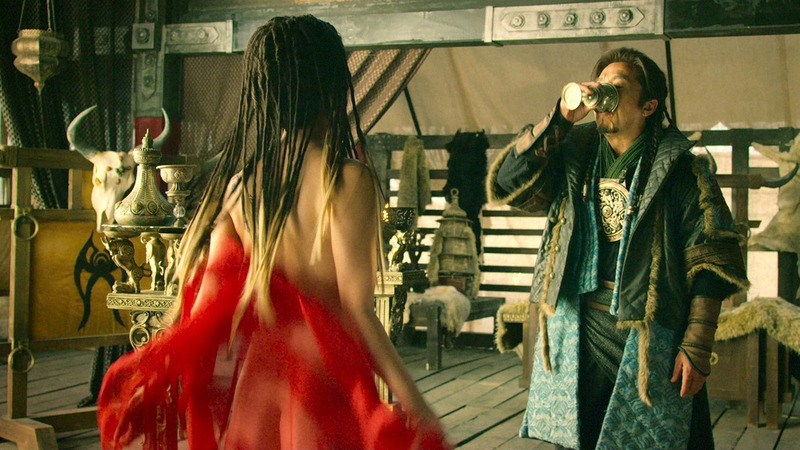 Peng Lin Nude as Cold Moon. Butt, dreadlocks, dyed dreadlocks. 788516
