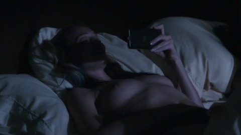 Autumn Kendrick Naked as Victoria. Breasts, dark scene, laying in bed. 786903