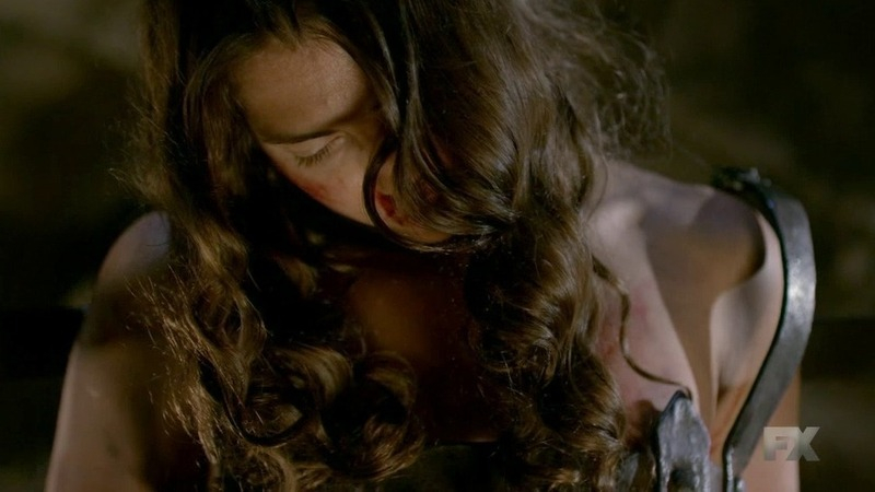 Hottest Eloise Lovell Anderson Scene in The Bastard Executioner. Sexy, bloody, brunette. 776918