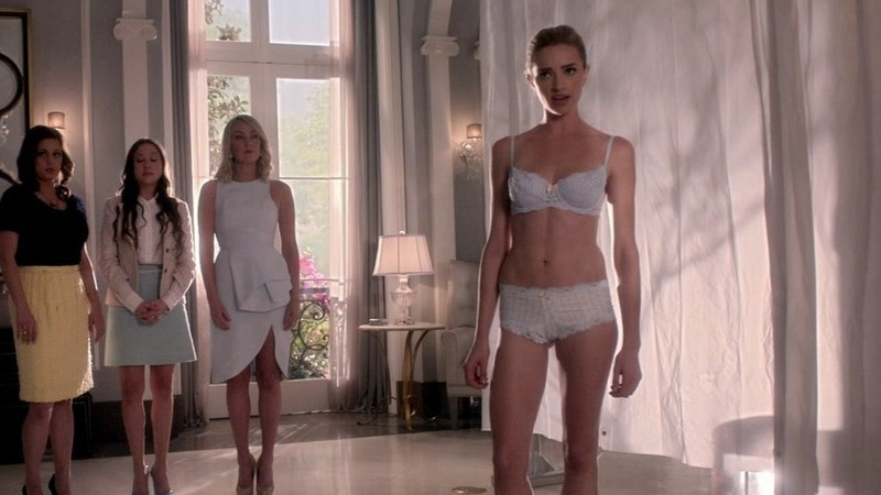 Hottest Brianne Howey Scene in Scream Queens. Underwear, SFW, brunette. 774308