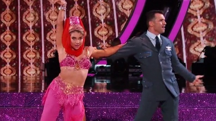Dancing with the Stars's Sexiest Scenes with Jenna Johnson. Sexy, Underwear, SFW, couple. 774660