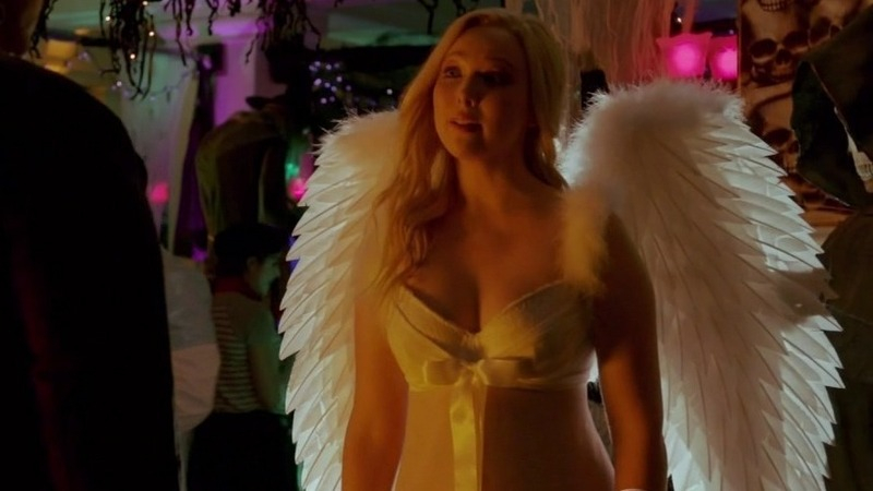 Hottest Molly C. Quinn Scene in Castle. Sexy, Underwear, SFW, angel costume. 775022