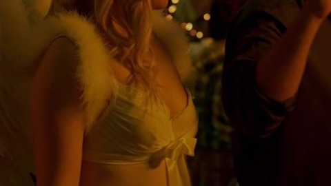 Molly C. Quinn in Castle (2010-2015) Sexy Angel Costume Blonde 775025