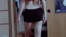 Sexiest Scenes of Brie from Modern Family. Sexy, Underwear, censored nudity, on computer screen. 775241