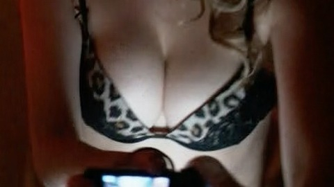 Hottest Anna Herrmann Scene in Homeland. Underwear, cleavage, leopard print bra. 776144