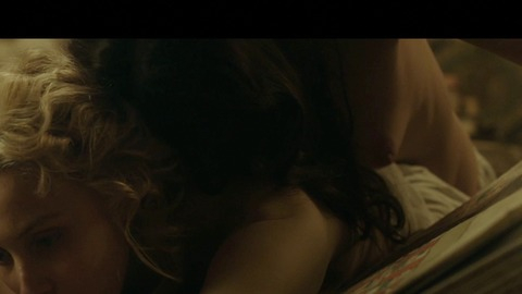 Malin Buska in The Girl King (2015) Breasts Sexy Lesbian Blonde Book 779320