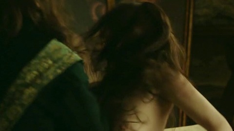 Nudes of Kristina from The Girl King. Breasts, brunette, candles. 779322