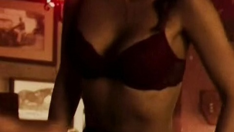 Angélica Celaya in Agent X (2015) Underwear Brunette Red Bra 778233