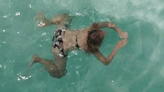 Hottest Sarah Scenes. Bikini, Sexy, frog legs, outdoors. 779667