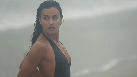 Irina Shayk in LOVE Advent Calendar Shoot (2015) Sexy Brunette Model 779164