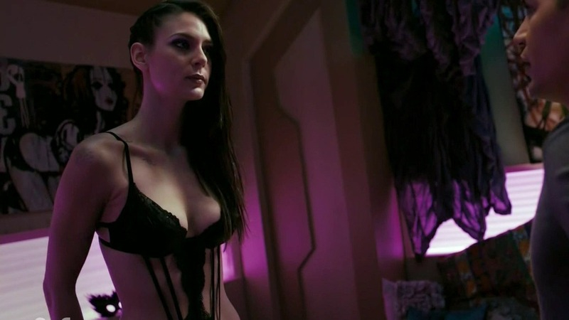 Sexiest Scenes of Gia from The Expanse. Sexy, Underwear, SFW, black sexy outfit. 779915