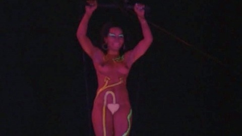 Diana Rose in Coogan's Bluff (1968) Breasts Body Paint Breasts 780260