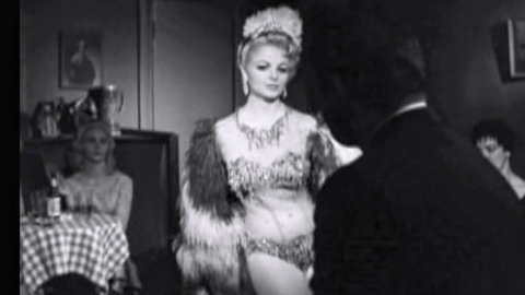 Bonnie Sharie in The Brain That Wouldn't Die (1962) Sexy Underwear Black And White Blonde 1014148