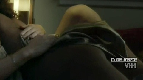 Afton Williamson in The Breaks (2016) Sexy Bedroom Black 780594