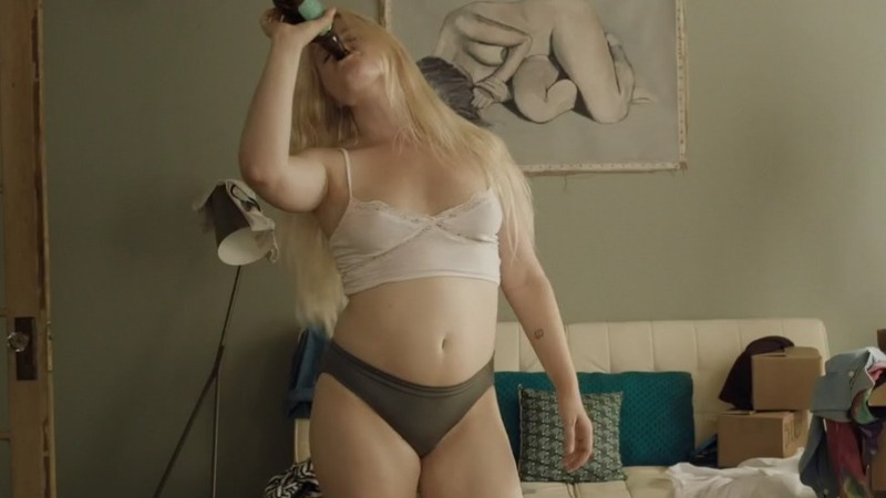 Hottest Whitney Able Scene in Dark. Sexy, Underwear, apartment, black panties. 782492