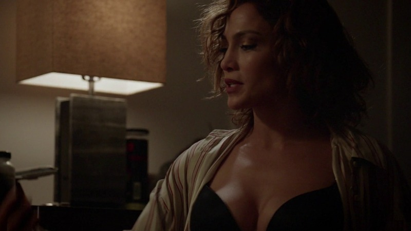 Sexiest Scenes of Harlee Santos from Shades of Blue. Underwear, SFW, black bra. 782399