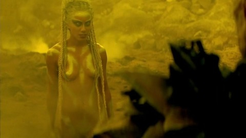 Shushila Takao in The Shannara Chronicles (2016-2017) Sexy Alien As Woman Body Paint 781173