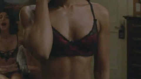 Sexiest Scenes of N/A from Girlfriends' Guide to Divorce. Underwear, abs, approaching man. 781397