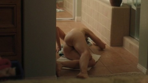 Joanne from Other People Naked. Butt, Body Double, in bathroom, laying on floor. 797861