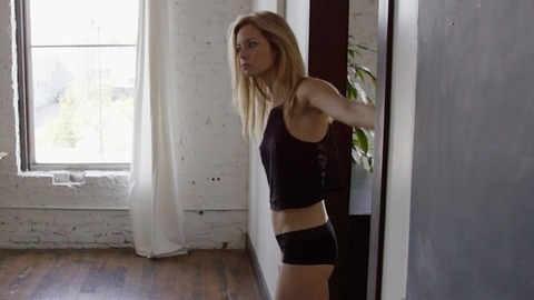 Hottest Jessica Morris Scene in On the Horizon. Sexy, Underwear, SFW, black panties. 781904