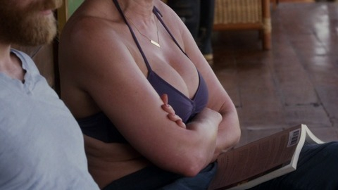 Sexiest Herself - Host Scenes. Bikini, earrings, on porch. 782002