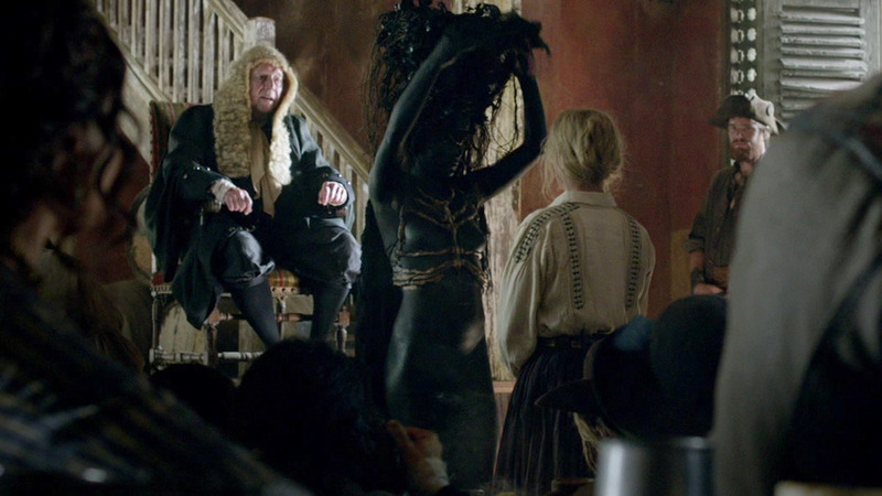 Jenna Saras Nude in Black Sails. Breasts, Sexy, black paint, body paint. 801910
