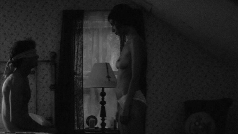 Kika Magalhaes Nude as Francisca. Breasts, Underwear, black and white, brunette. 804752