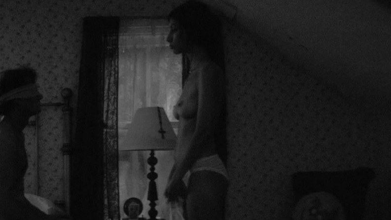 Kika Magalhaes Naked in The Eyes of My Mother. Breasts, Underwear, SFW, black and white. 804751