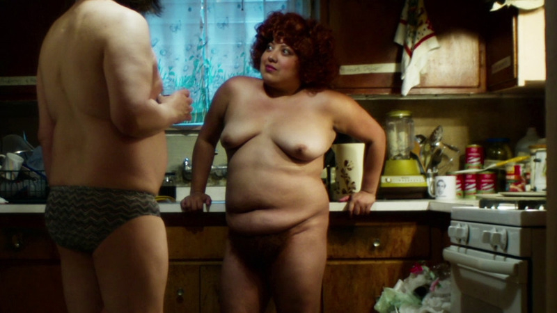 Elizabeth De Razzo Nude as Janet. Breasts, Merkin, curly hair, kitchen. 799874