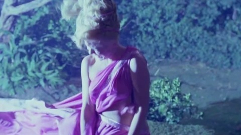 Sexiest Scenes of Carolyn Palamas from Star Trek. Sexy, outdoors, pink outfit. 782303