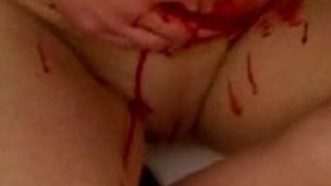 Kaitlyn Schoeb in Survival Knife (2016) Bush Body Double Blood Body Double 782247