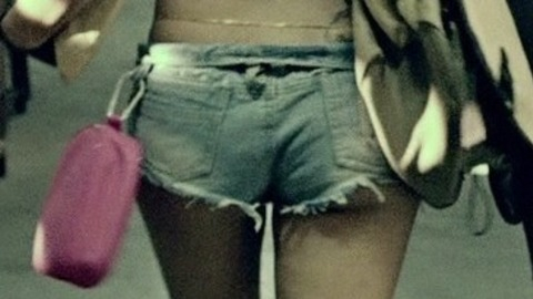 Sharon Hsu in Zombie Fight Club (2014) Sexy Jean Shorts Pony Tail 782502