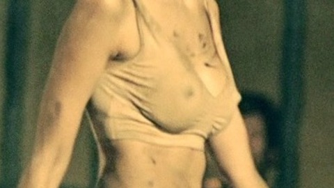 Jessica Cambensy in Zombie Fight Club (2014) Sexy Underwear Dirty Hard Nipples 782524