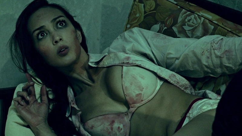 Sexiest Scenes of Jenny from Zombie Fight Club. Sexy, Underwear, blood, girl laying down. 782525