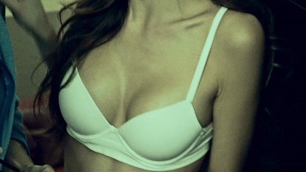 Zombie Fight Club's Sexiest Scenes with Jessica Cambensy. Sexy, Underwear, brunette, in doorway. 782526