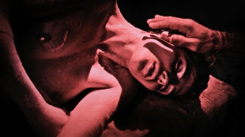 Nudes of Margot from The Forbidden Room. Breasts, guy touching head, lying down. 782814