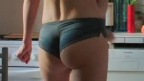 Céline Sallette in The Mad Kings (2015) Sexy Underwear Girl In Kitchen Grey Panties 782748
