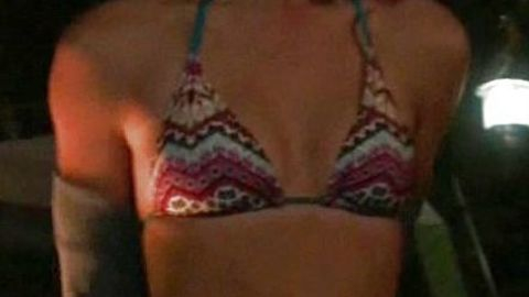 Jessica Aalvik in Grimm (2012-2016) Bikini Sexy Bikini Campfire 782955