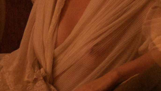 La Fille Feuille's Sexiest Scenes with Audrey Elyksir. Sexy, blonde, lying on couch. 783738