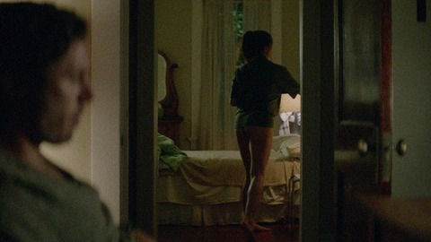 Teresa Palmer Naked as Michelle Allen. Butt, dark room, doorway. 819375