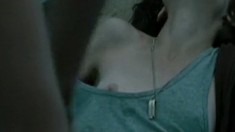 Inés Efron in XXY (2007) Breasts Crying Gray Tank Top 786528
