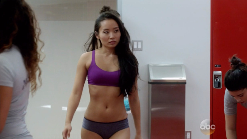 Sexiest Li Jun Li Scene in Quantico. Sexy, Underwear, Asian, Locker Room. 784807